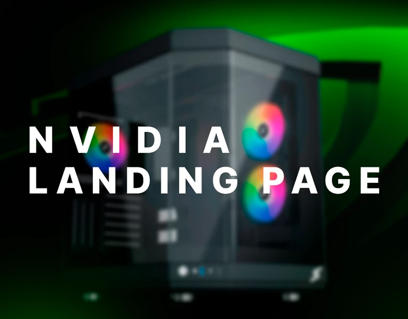 Landing Page Nvidia