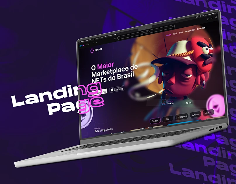 Landing Page Krypto