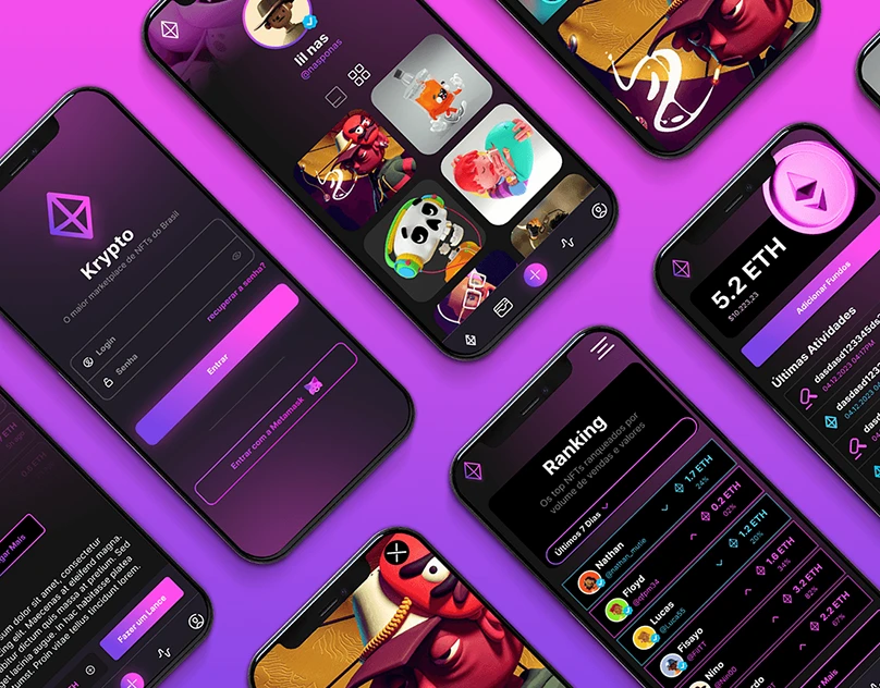 Krypto app (UI/UX)